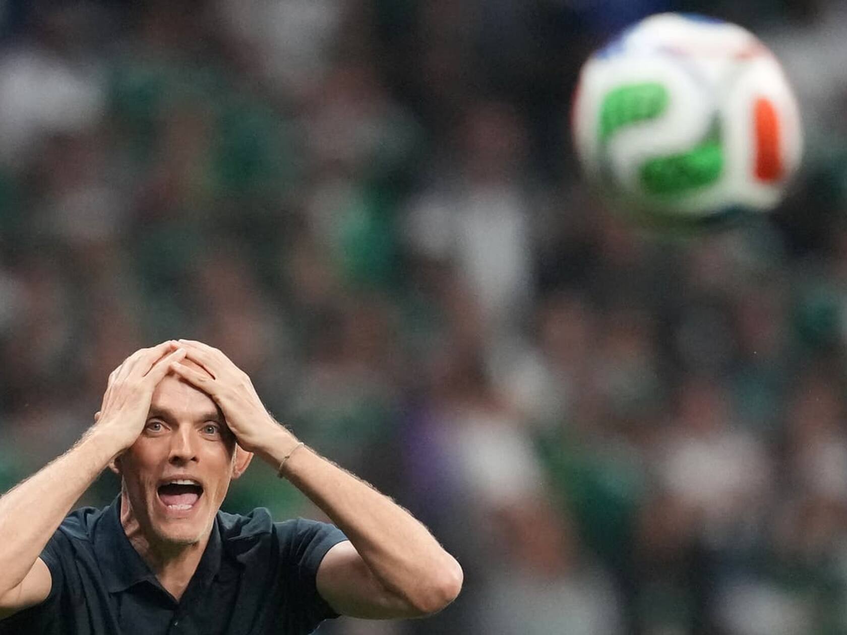 Thomas Tuchel po niewykorzystanej sytuacji Anglików.