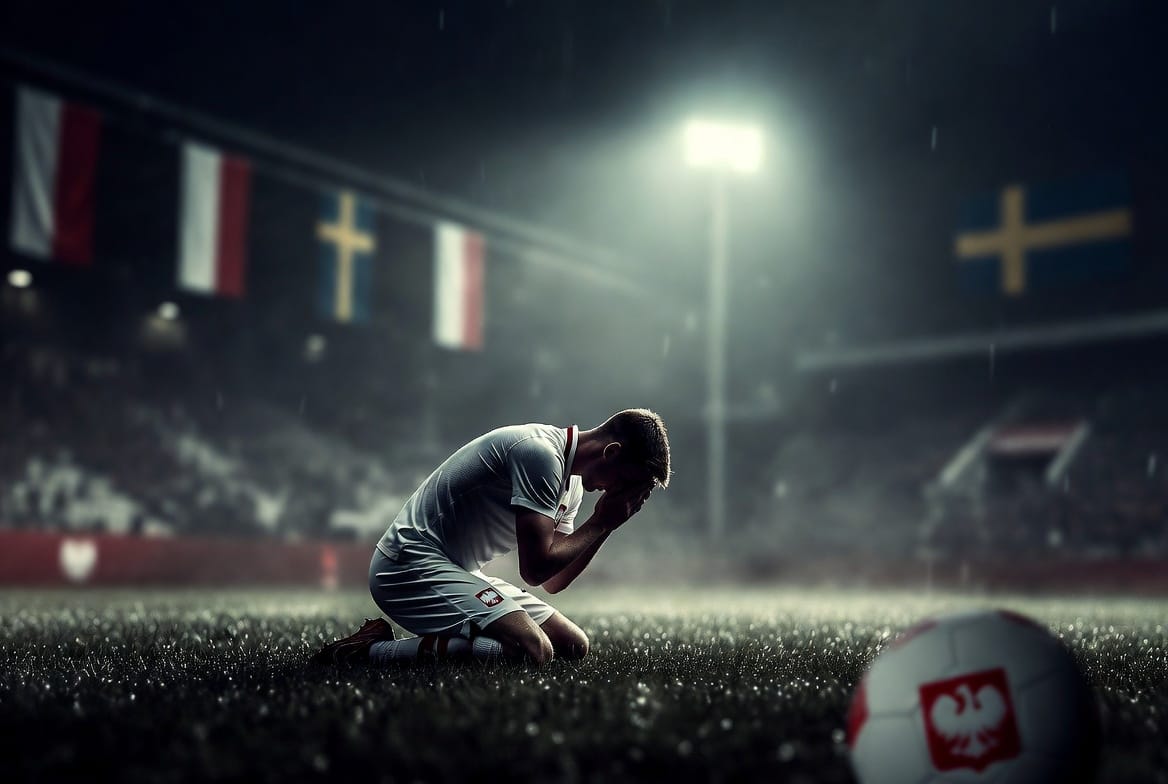 Koniec marzeń o Ameryce. Polska odpada po boju ze Szwecją, ale zostawia nadzieję na przyszłość [RAPORT]