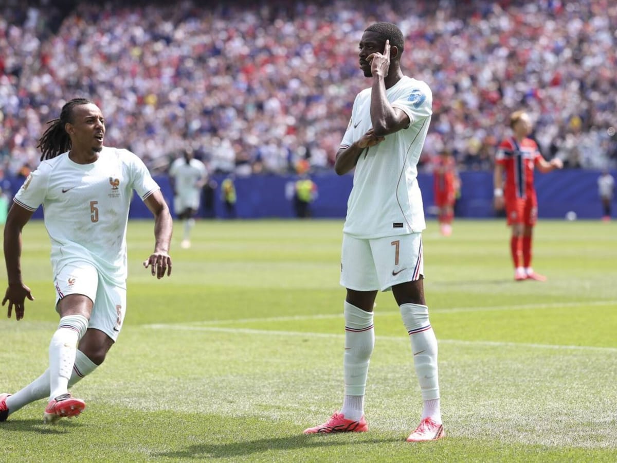 🇳🇴 Norwegia 1:4 Francja 🇫🇷: Koncert "Trójkolorowych"! Kosmiczny hat-trick Dembélé pieczętuje triumf w grupie