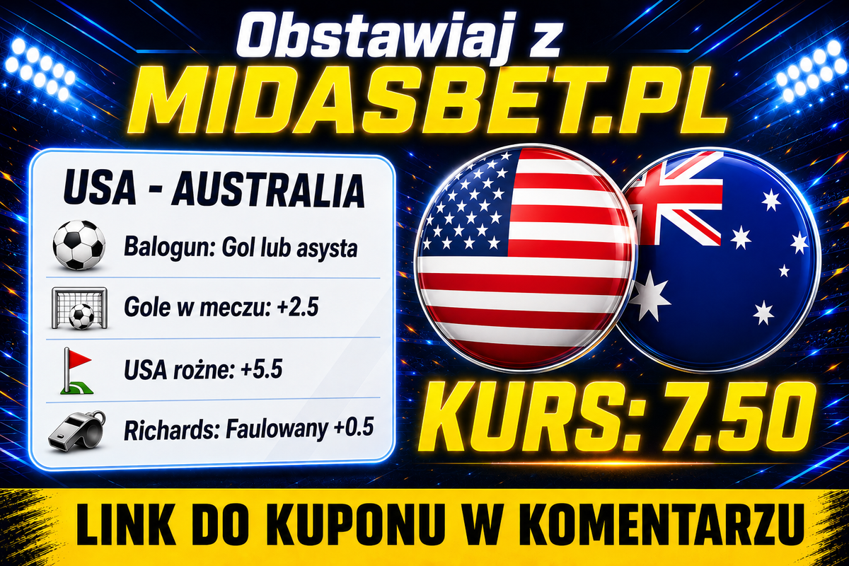 🇺🇸USA - Australia🇦🇺: Ofensywny huragan w Miami? Analiza i "Złoty Kupon" z kursem 7.50!